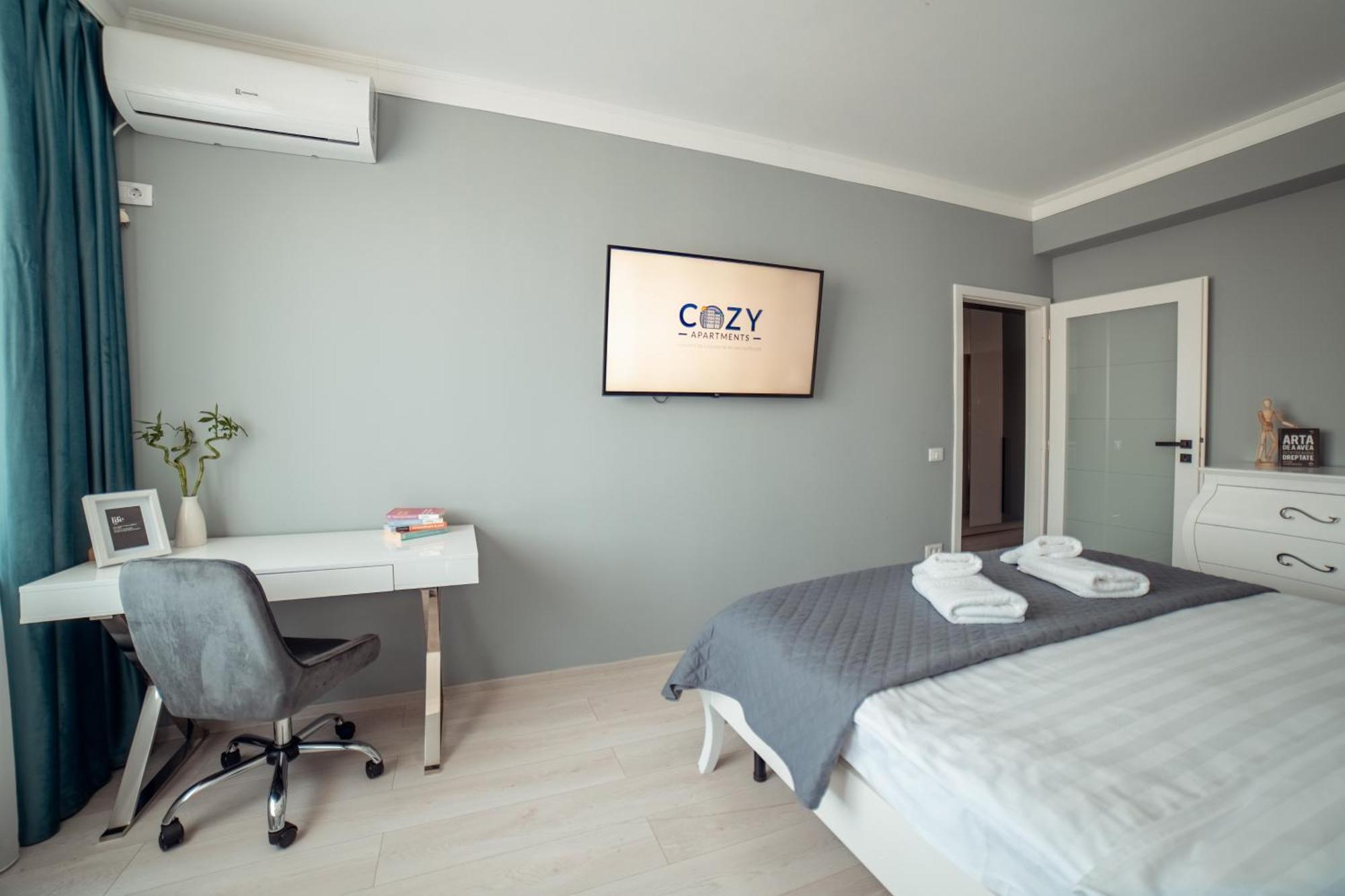 Cozy Apartments At Q Residence - Palas Mall Iasi Exterior photo